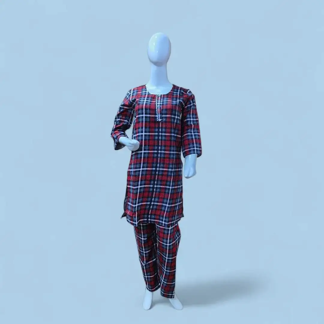 Winter Collection 2 Pcs Stitched Micro Polo Cotton Women Dress Marina Wool Specially VW32