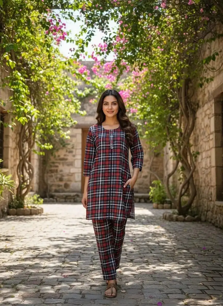 Winter Collection 2 Pcs Stitched Micro Polo Cotton Women Dress Marina Wool Specially VW32