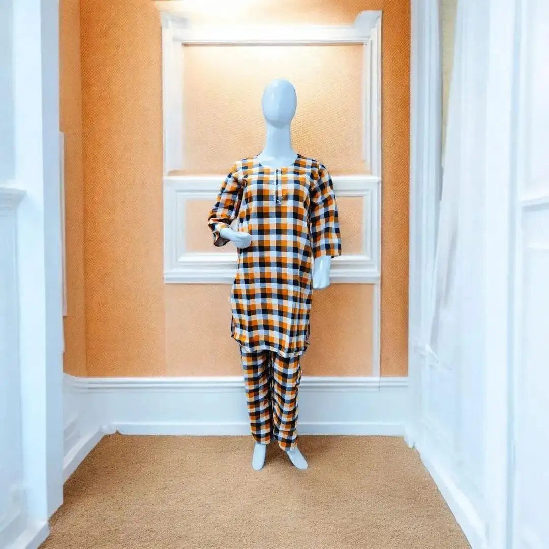 Winter Collection 2 Pcs Stitched Micro Polo Cotton Women Dress Marina Wool Specially VW34