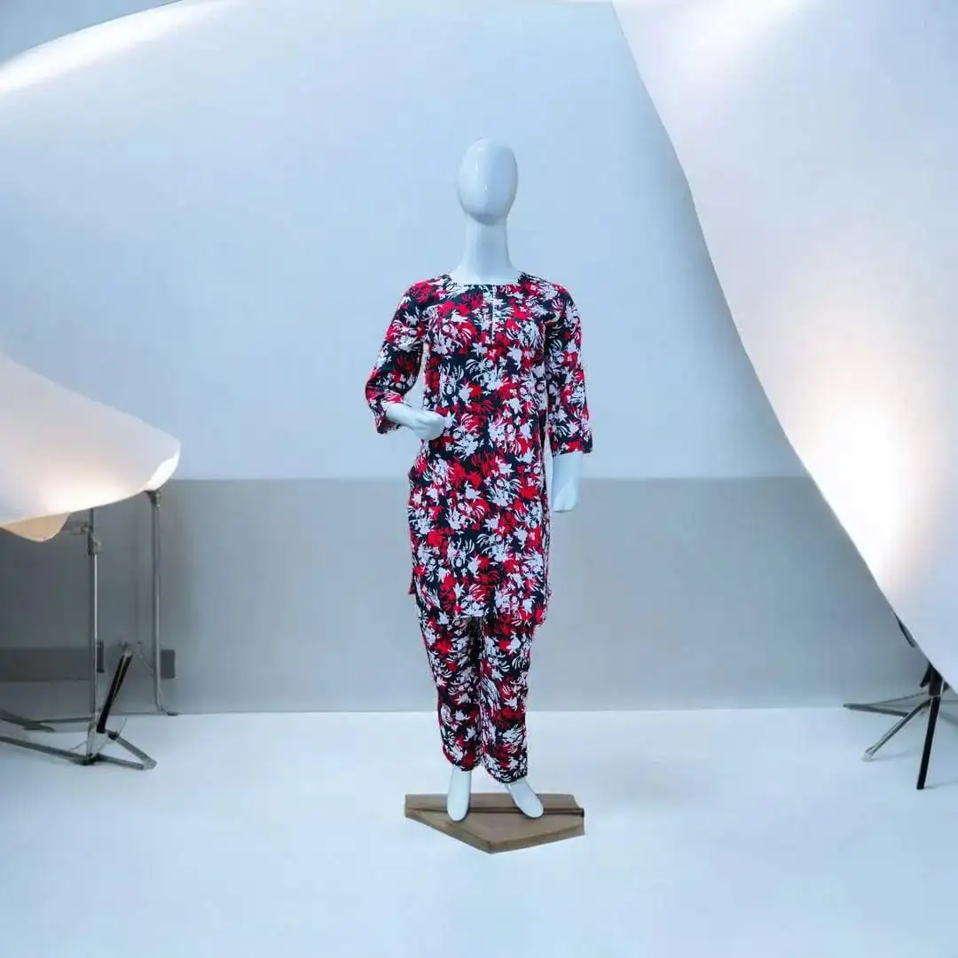 Winter Collection 2 Pcs Stitched Micro Polo Cotton Women Dress Marina Wool Specially VW38