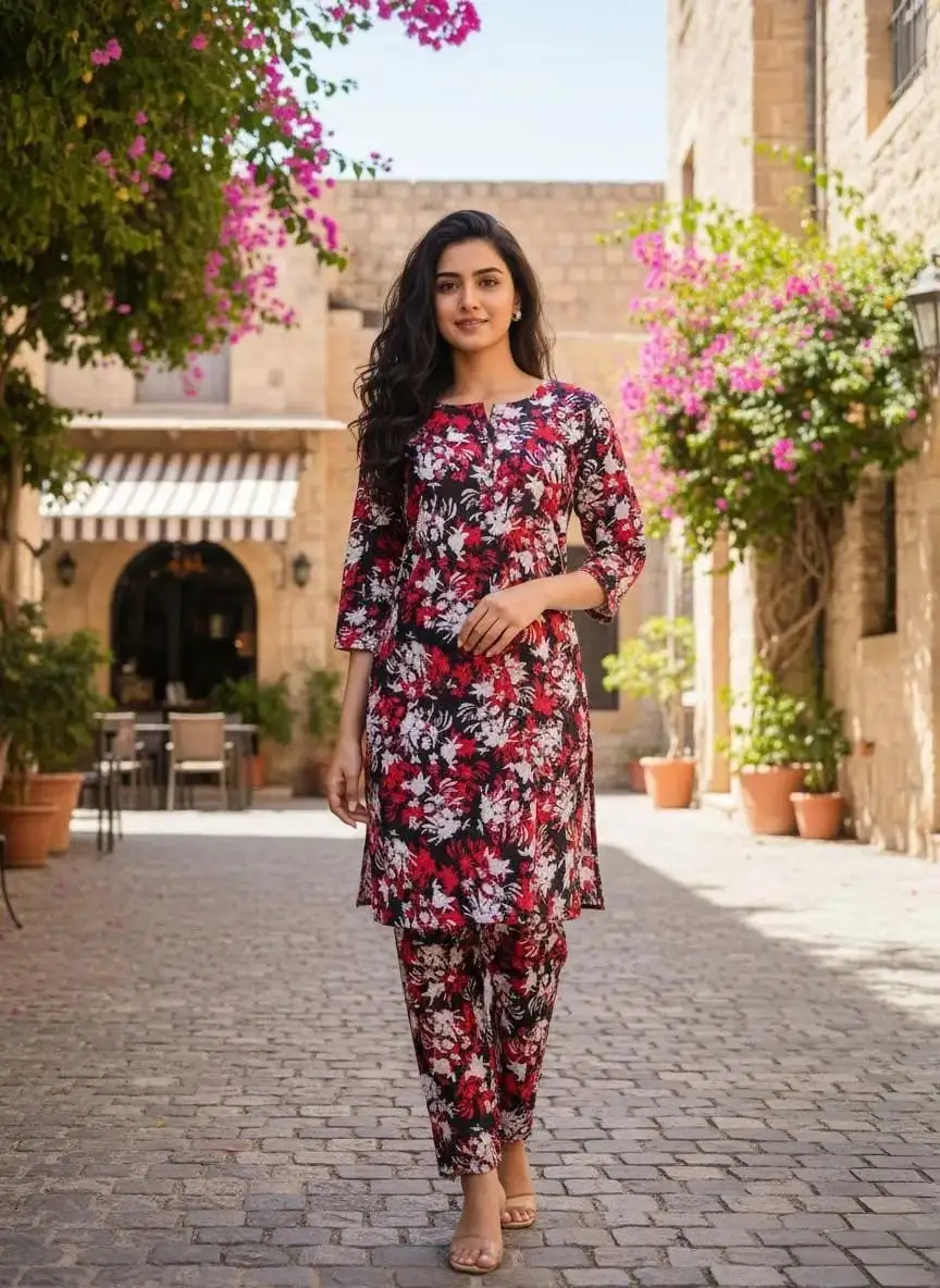 Winter Collection 2 Pcs Stitched Micro Polo Cotton Women Dress Marina Wool Specially VW38