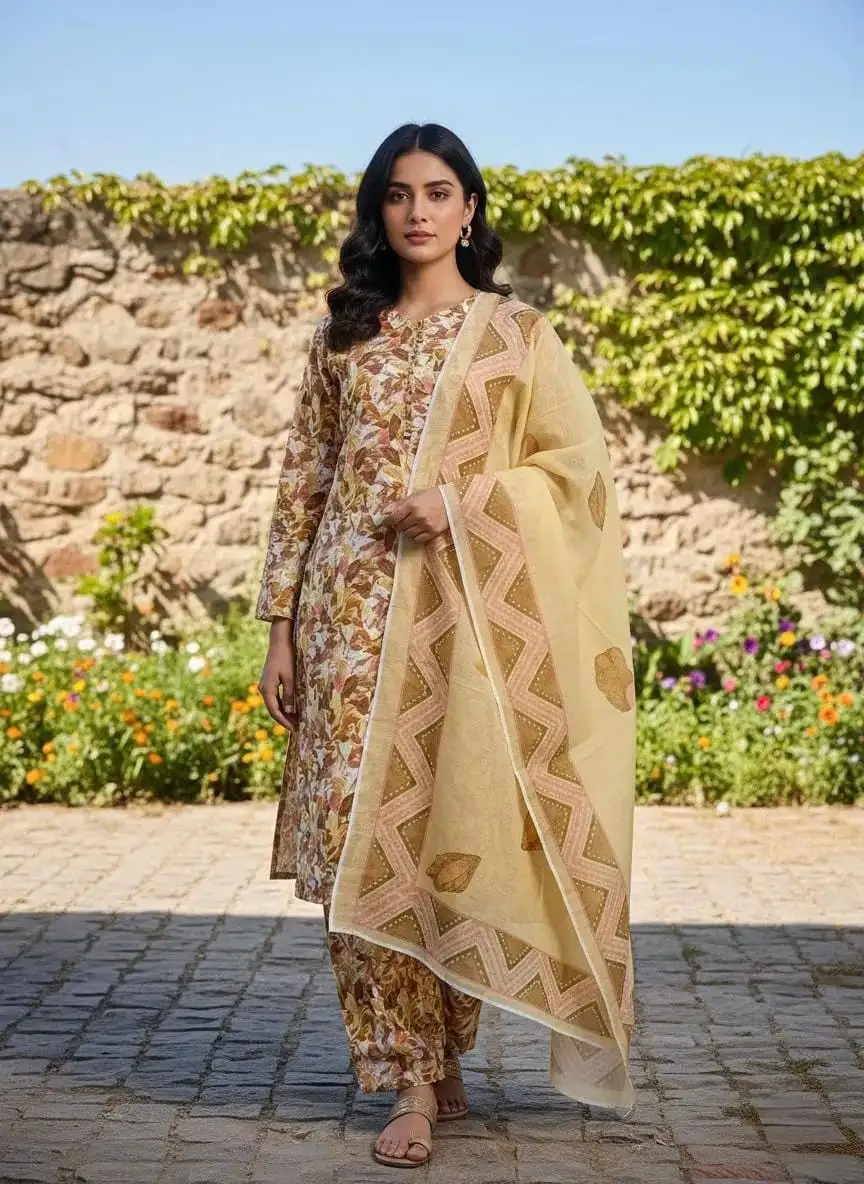 Winter Collection 3 Pcs Stitched Micro Polo Cotton Women Dress Marina Wool Specially VW175