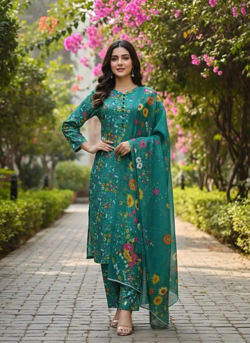 Winter Collection 3 Pcs Stitched Micro Polo Cotton Women Dress Marina Wool Specially VW181