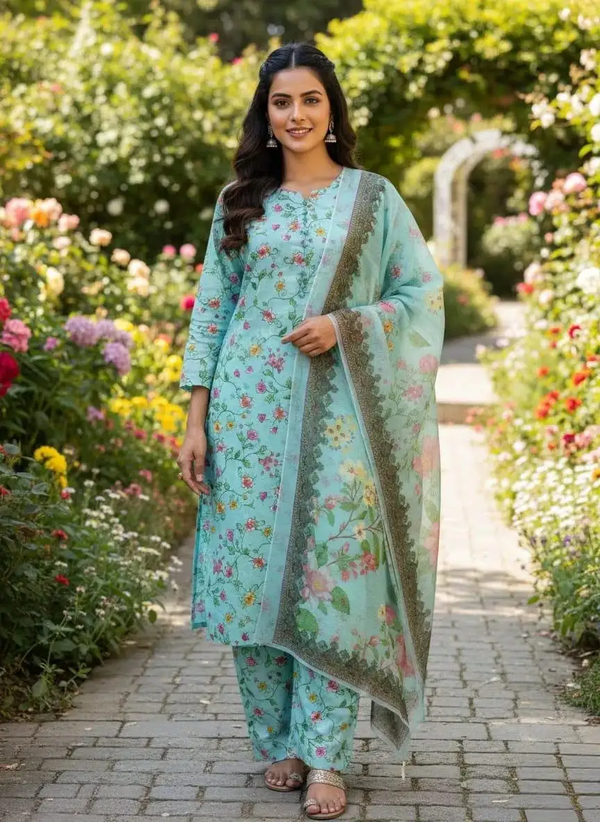 Winter Collection 3 Pcs Stitched Micro Polo Cotton Women Dress Marina Wool Specially VW182