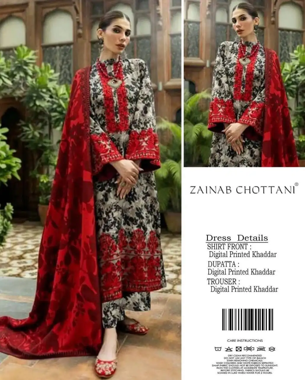 Zainab Chottani 3 Pcs Women