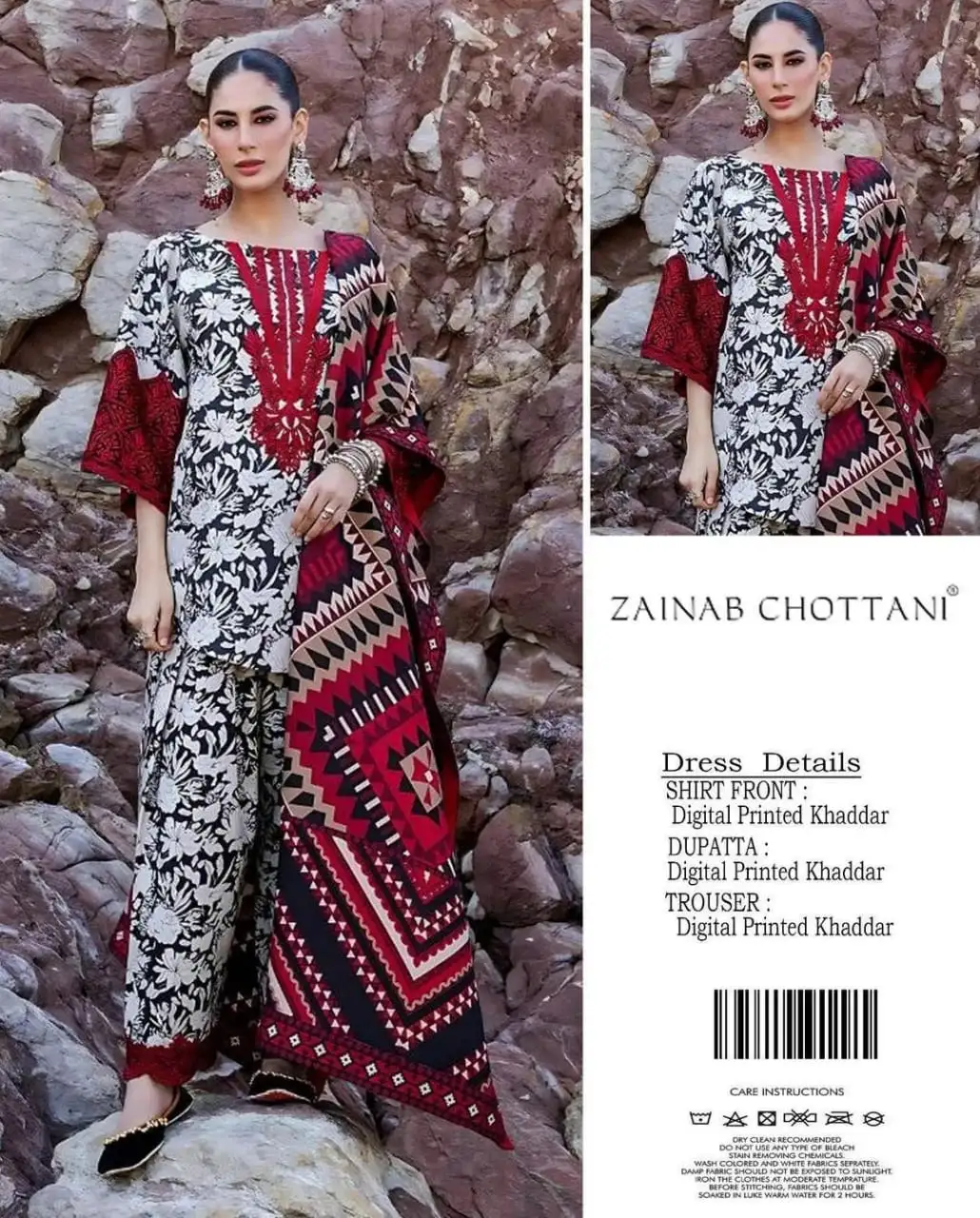 Zainab Chottani 3 Pcs Women