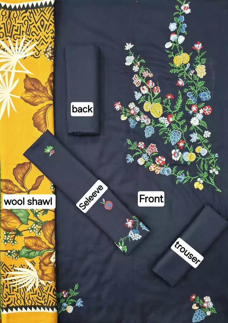 Zara Shahjahan 3 Pcs Women