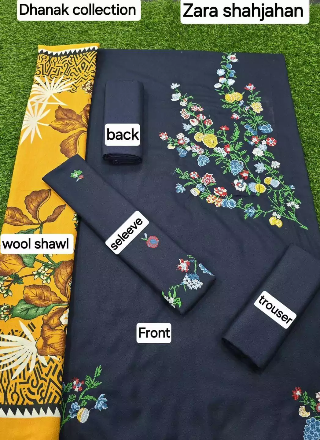 Zara Shahjahan 3 Pcs Women